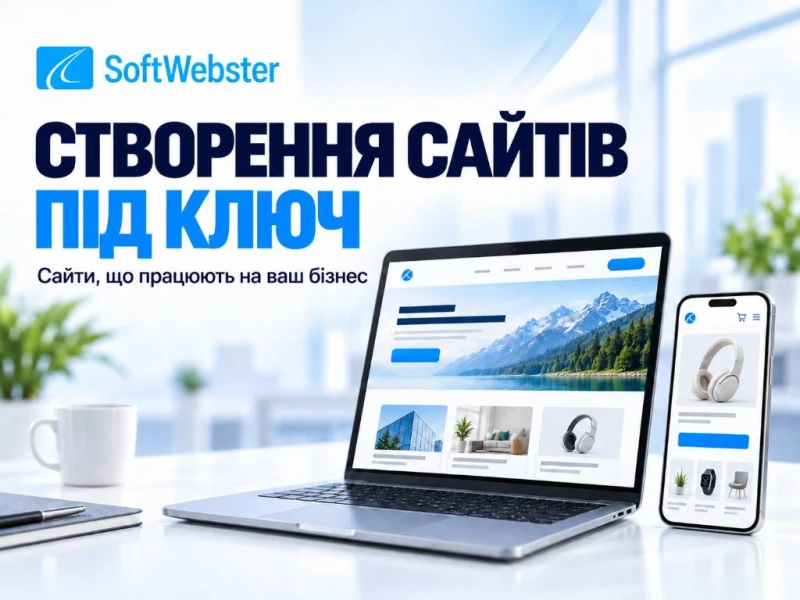 Сайт під ключ | Створення landing page | Розробка сайтів | Сайт будь-якої складності